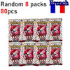 (French Version)360Pcs Pokémon Scarlet & Violet 151 Prismatic Evolutions Booster Packs Battle Trading Game Cards Children Gift