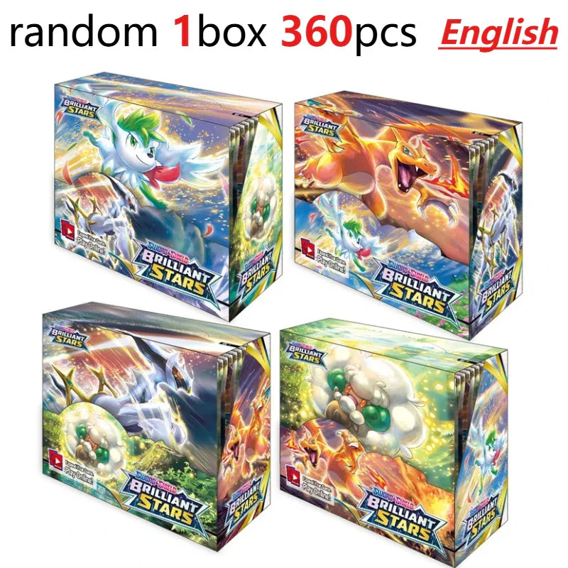 360Pcs Pokemon Card TCG Scarlet&Violet Prismatic Evolutions 151 Prism 36 Pack Pokemon Booster Box Collectible Tradiner Card