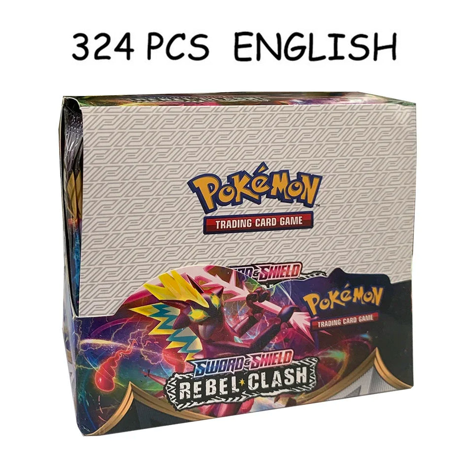 Pokemon Card TCG: 324Pcs Evolutions Scarlet Violet Brilliant Stars Booster Box Pokemon Cards 36 Pack Box Collectible Cards Toys