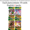 40/360Pcs Box Pokemon Card Scarlet & Violet Prismatic Evolutions English Booster Battle Carte Trading Collection Cards game card