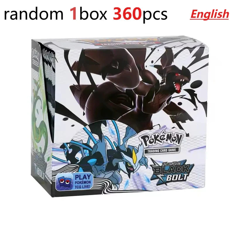 360Pcs Pokemon Card TCG Scarlet&Violet Prismatic Evolutions 151 Prism 36 Pack Pokemon Booster Box Collectible Tradiner Card