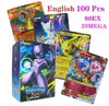 Pokemon Collection Cards Edition Flash Cards Charizard Pikachu Game PTCG Self Made Cards Gift Toys Hobby Game Collection Cards