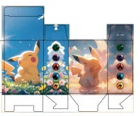 Pokemon Collection Cards Edition Flash Cards Charizard Pikachu Game PTCG Self Made Cards Gift Toys Hobby Game Collection Cards