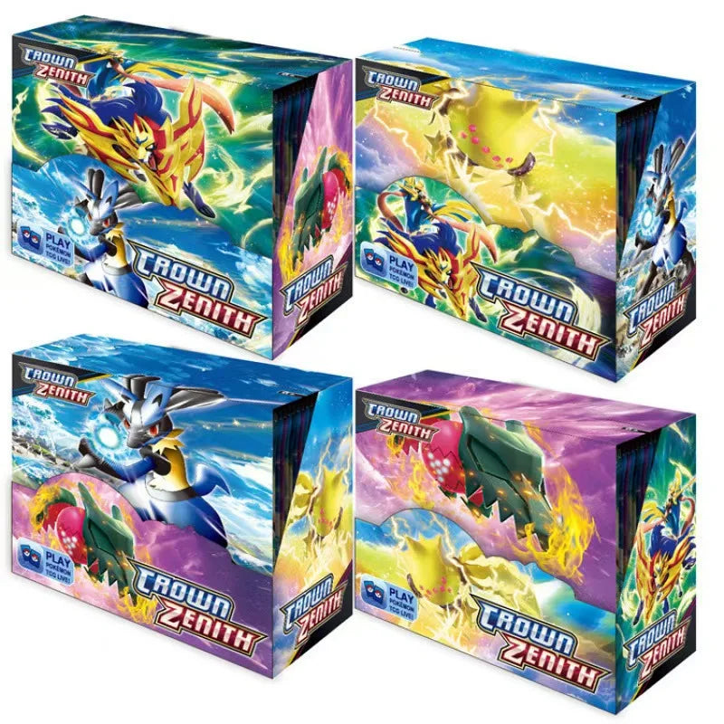 360 Pcs/Set Spanish English French Pokemon Card Brilliant Stars 151 Prismatic Evolutions PALDEAN FATES  Booster Battle Card