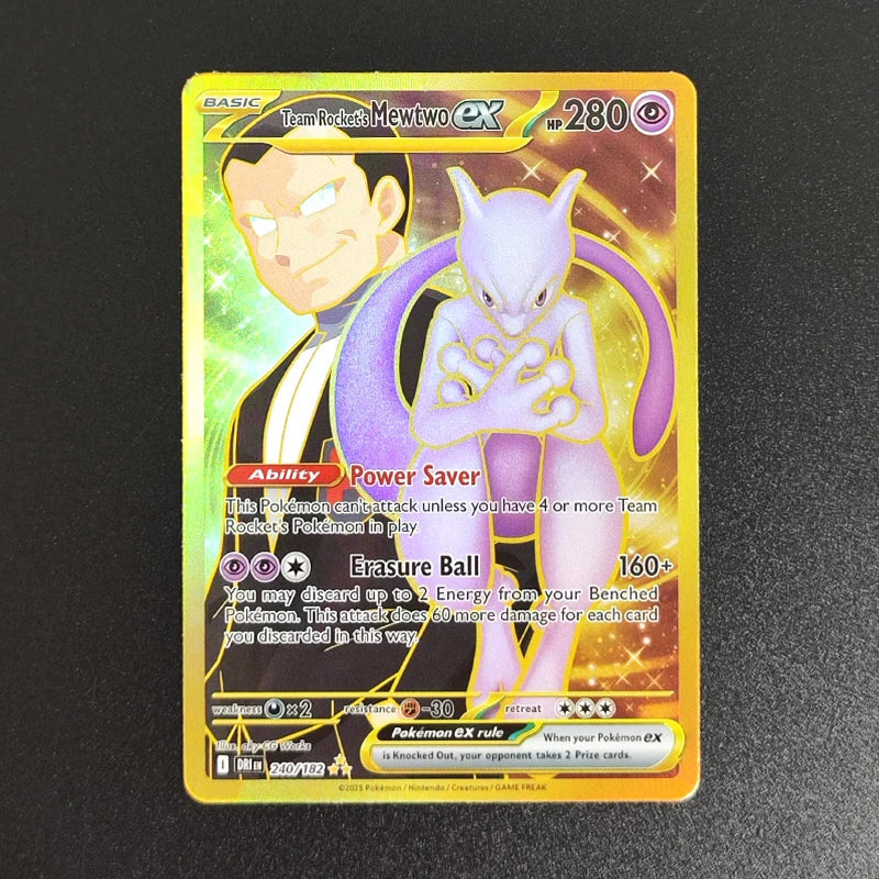 POKEMON English Collection Card S6A SV11W SV11B Umbreon Victini Zekrom Gengar RARE Single Card Classic Game Anime Cards Gift Toy