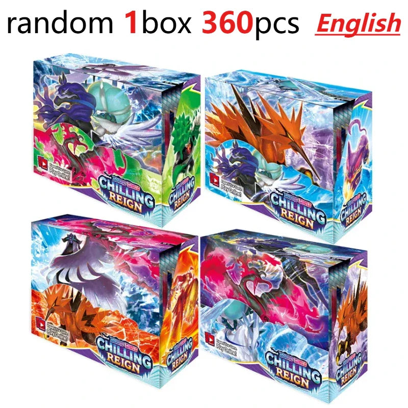 360Pcs Pokemon Card TCG Scarlet&Violet Prismatic Evolutions 151 Prism 36 Pack Pokemon Booster Box Collectible Tradiner Card