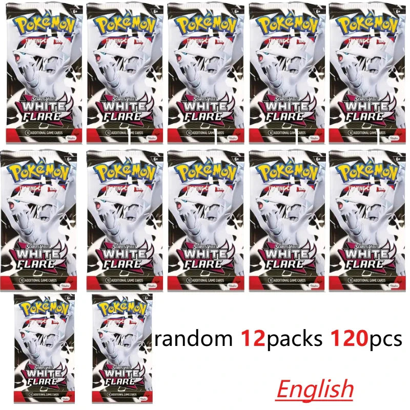 360Pcs Pokemon Card TCG Scarlet&Violet Prismatic Evolutions 151 Prism 36 Pack Pokemon Booster Box Collectible Tradiner Card