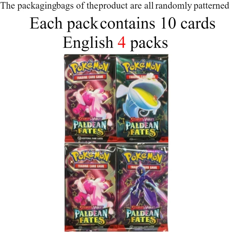 40/360Pcs Box Pokemon Card Scarlet & Violet Prismatic Evolutions English Booster Battle Carte Trading Collection Cards game card