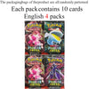 40/360Pcs Box Pokemon Card Scarlet & Violet Prismatic Evolutions English Booster Battle Carte Trading Collection Cards game card