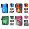 Pokemon Card Anime Figure Card Storage Bag Photo Album Collect Album Loose Leaf Pu Zipper Game King Fans Pikachu Card Pack Toys