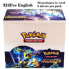 324Pcs/box Pokemon TCG: Shining Fates Booster Box Collectible Trading Pokemon Card Game Child Gift Board game Surging Prismatic