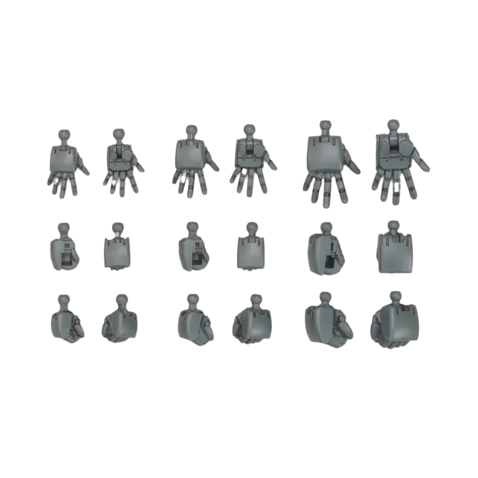 Bandai - Gunpla - Option Parts Set 1/144 - Gundam Build Divers - Gunpla 04 (Build Hands Round)