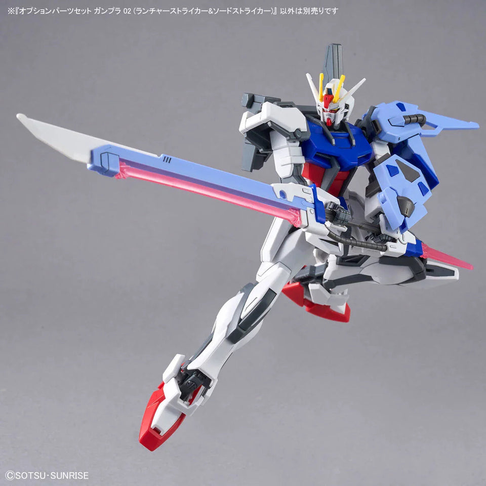 Bandai - Gunpla - Option Parts Set 1/144 - Mobile Suit Gundam SEED - Gunpla 02 (Launcher Striker & Sword Striker)