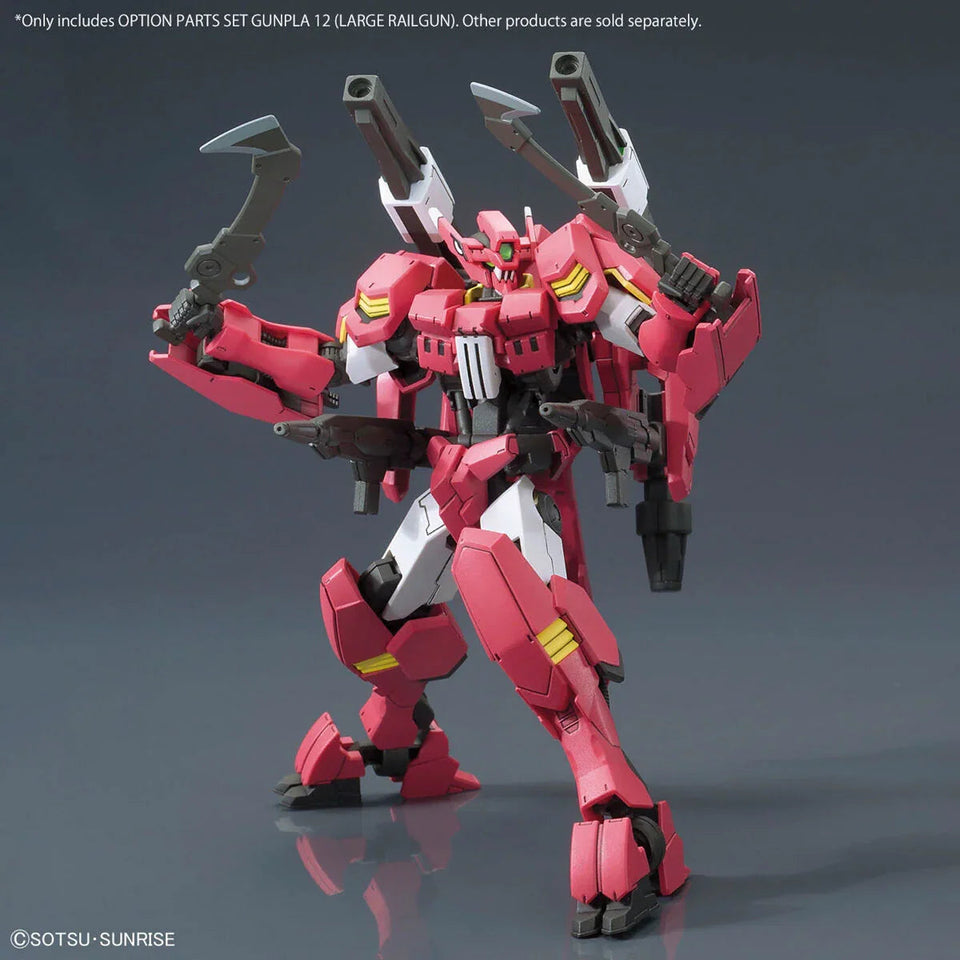 Bandai - Gunpla - Option Parts Set 1/144 - Mobile Suit Gundam: Iron-Blooded Orphans - Gunpla 12 (Large Railgun)