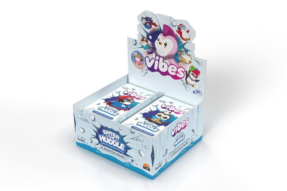 Vibes: Enter the Huddle (1st Edition) Booster Box (Pudgy Penguins!)