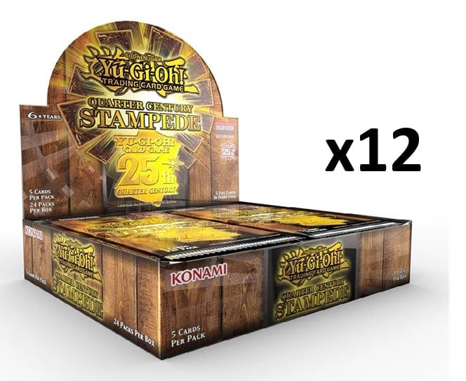 Yu-Gi-Oh! Quarter Century Stampede [x12] Booster Case